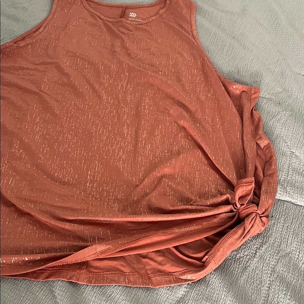All in Motion Terracotta Tank Top - Picture 5 of 8